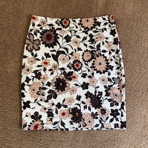 LOFT Flower Skirt